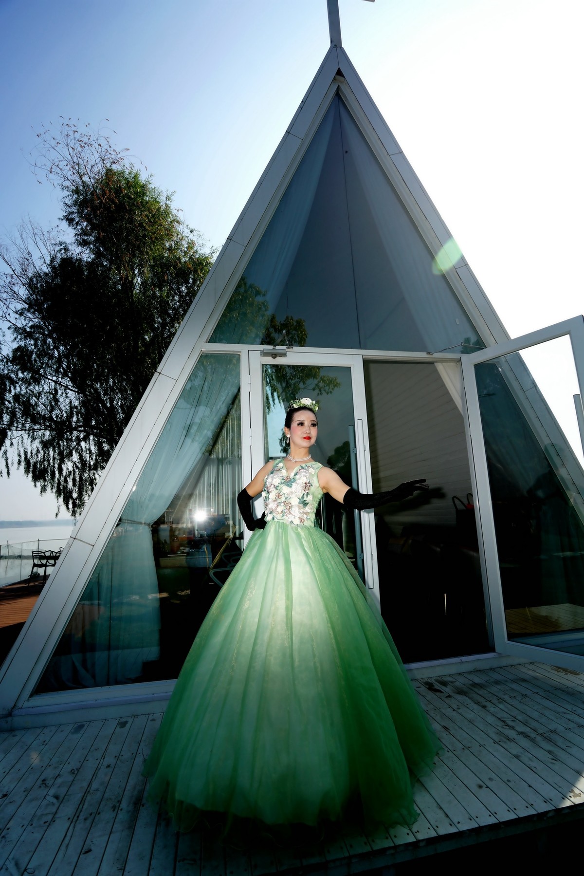 环境人像---东湖友格岛上！