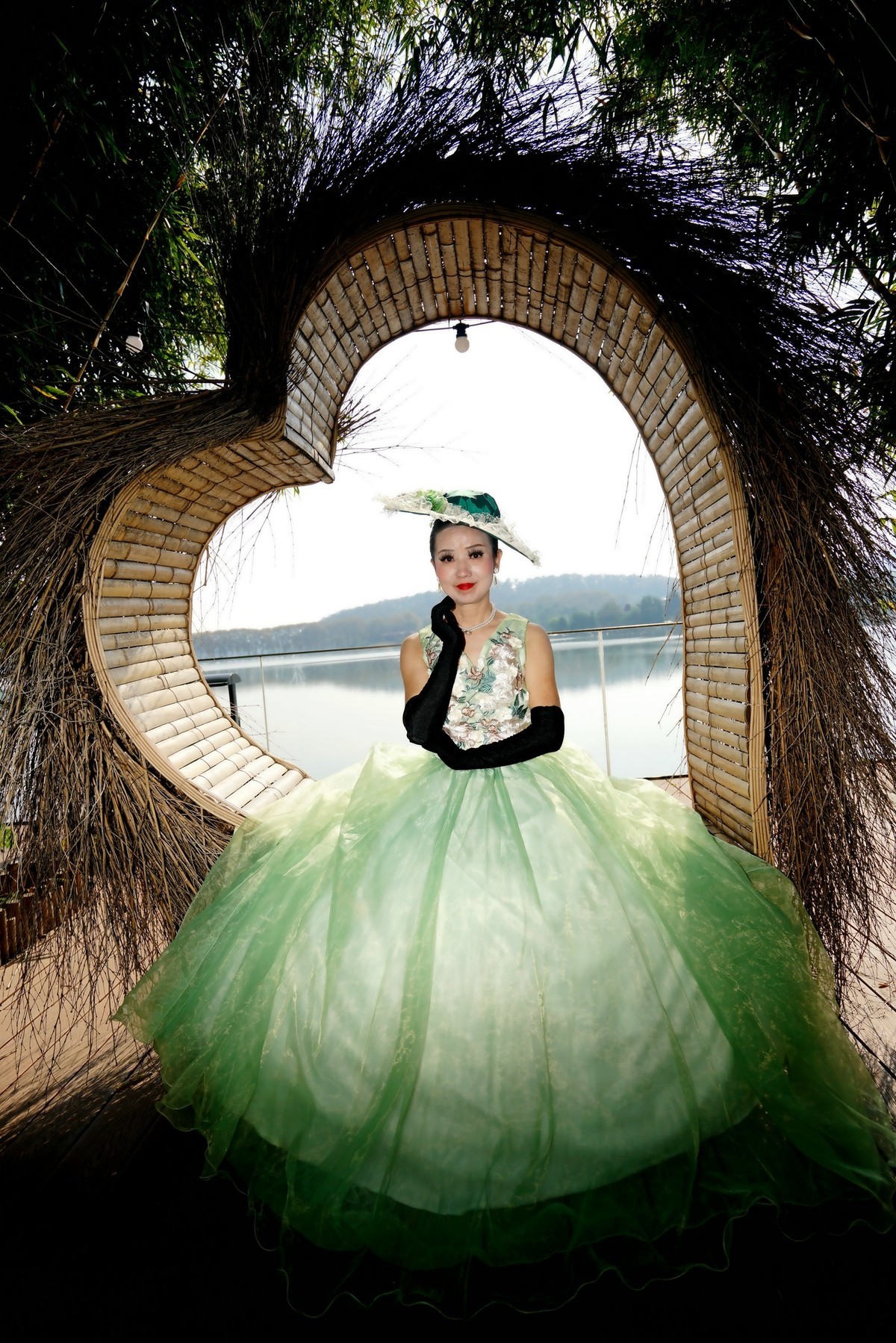 环境人像---东湖友格岛上！