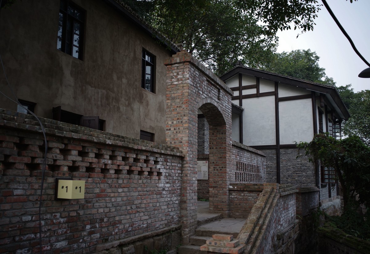 修缮中的下浩老街