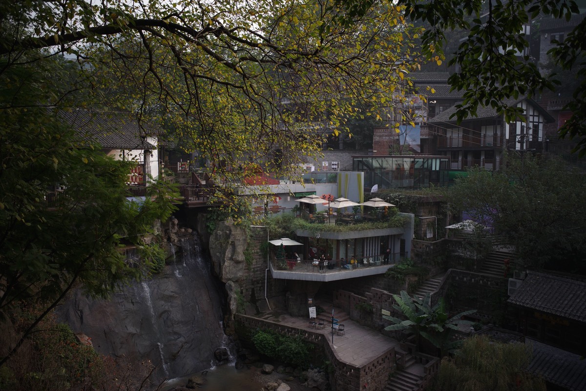 修缮中的下浩老街