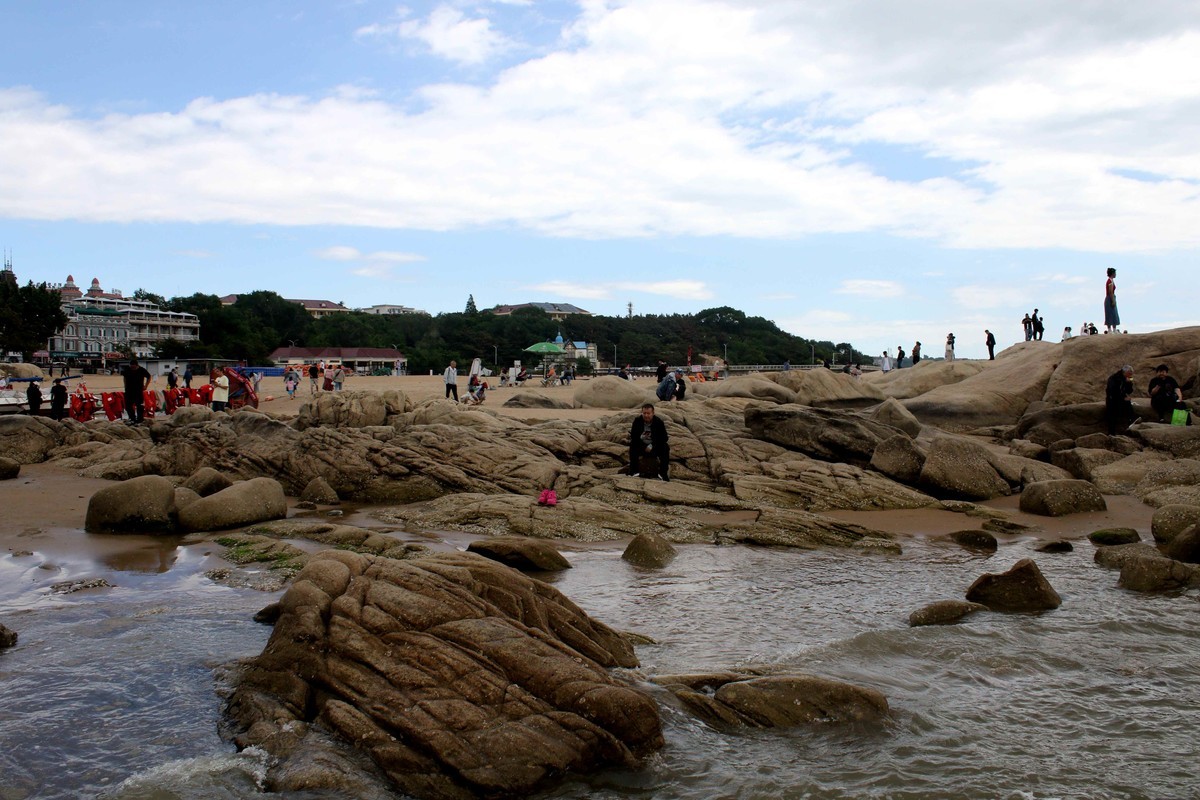 2024年拍海边老虎石