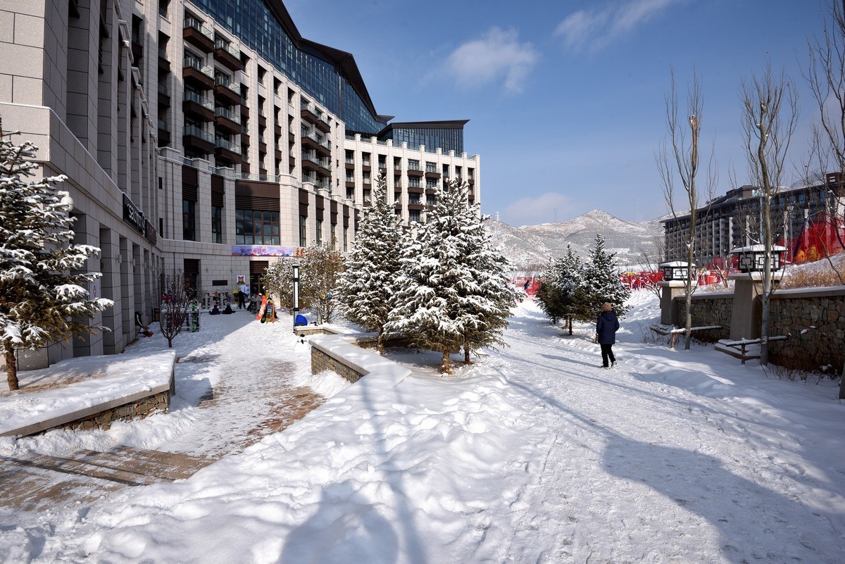 翠云山奥雪小镇---滑雪1/5