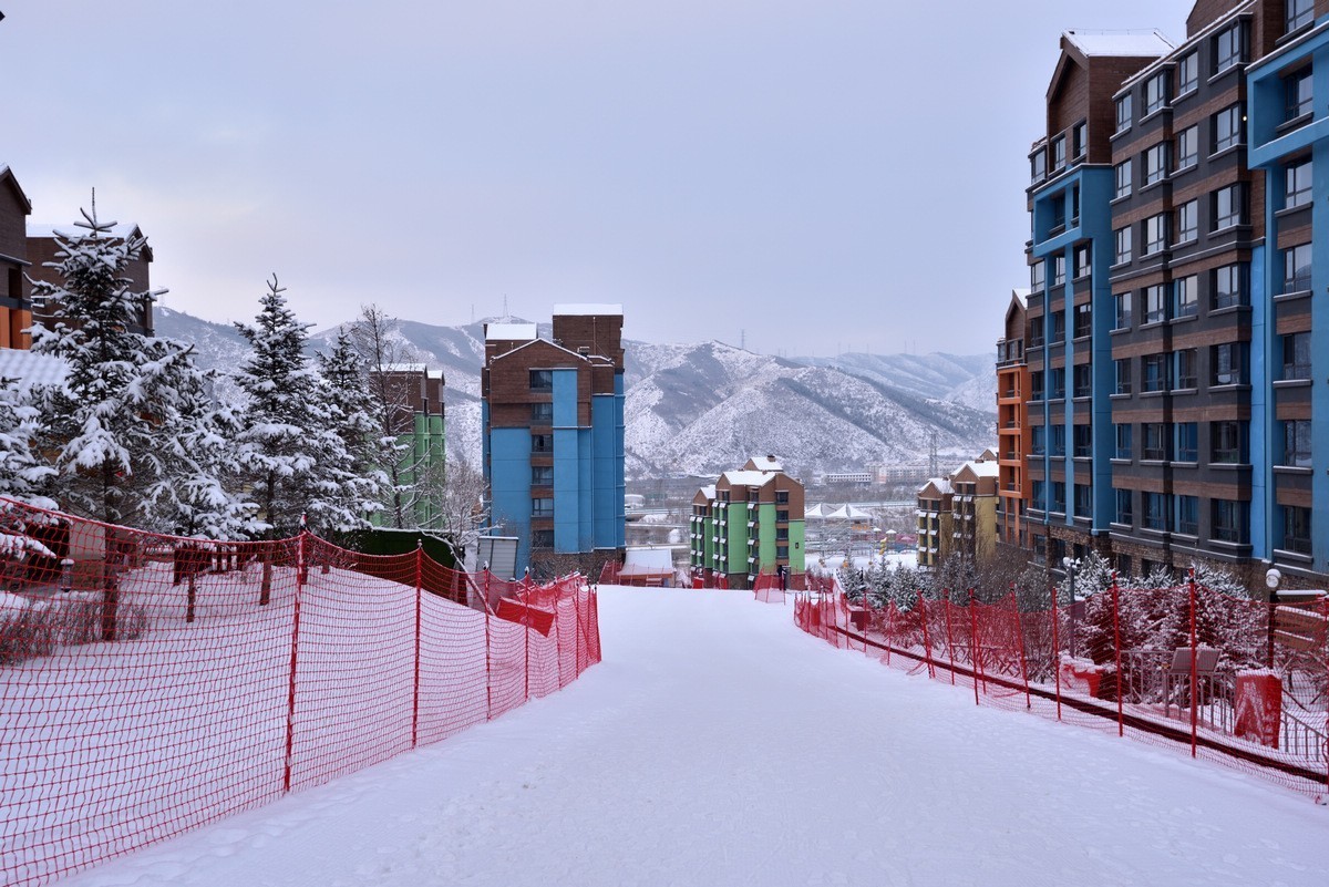 翠云山奥雪小镇---滑雪1/5