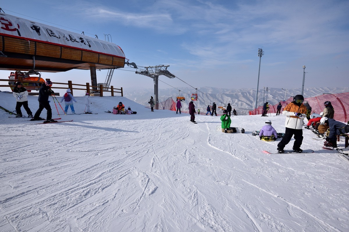 翠云山奥雪小镇---滑雪2/5