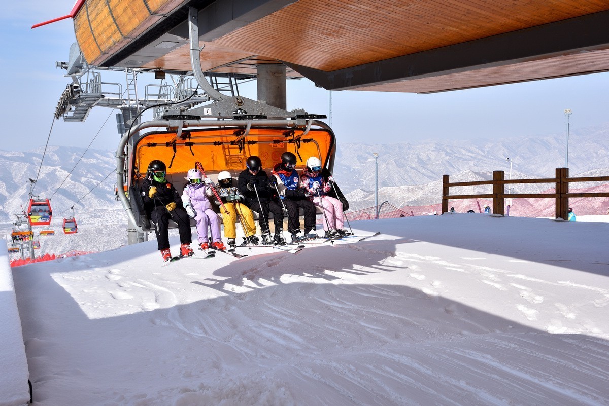 翠云山奥雪小镇---滑雪3/5