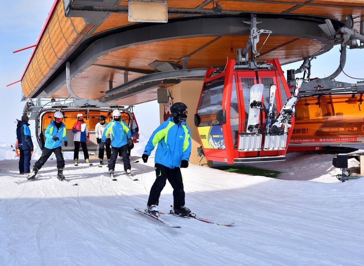 翠云山奥雪小镇---滑雪3/5