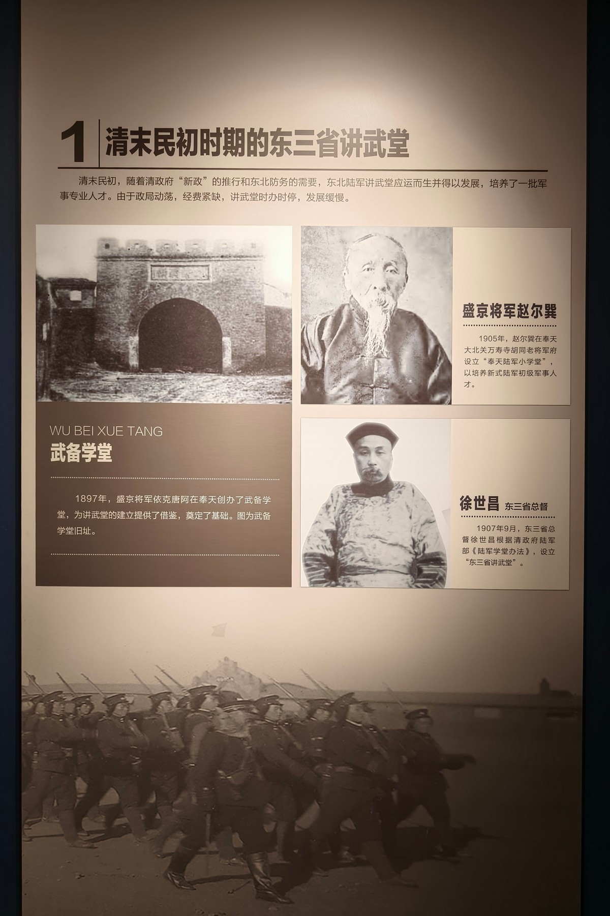 参观东北讲武堂