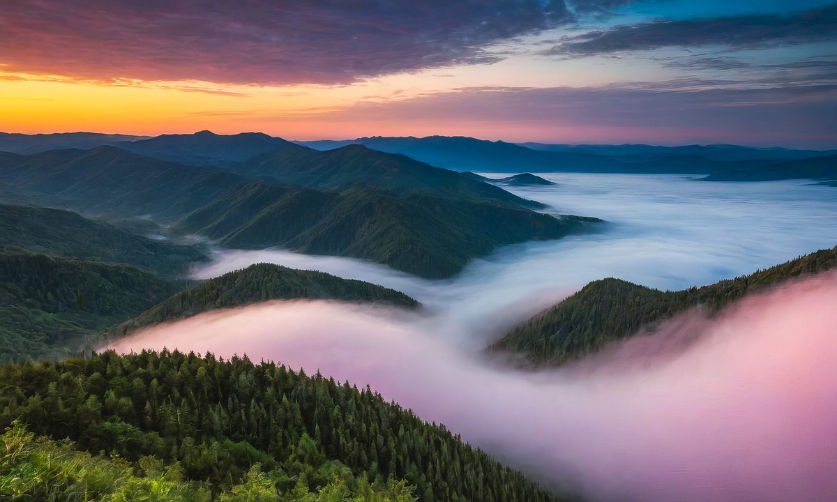 远离尘嚣的隐秘山谷