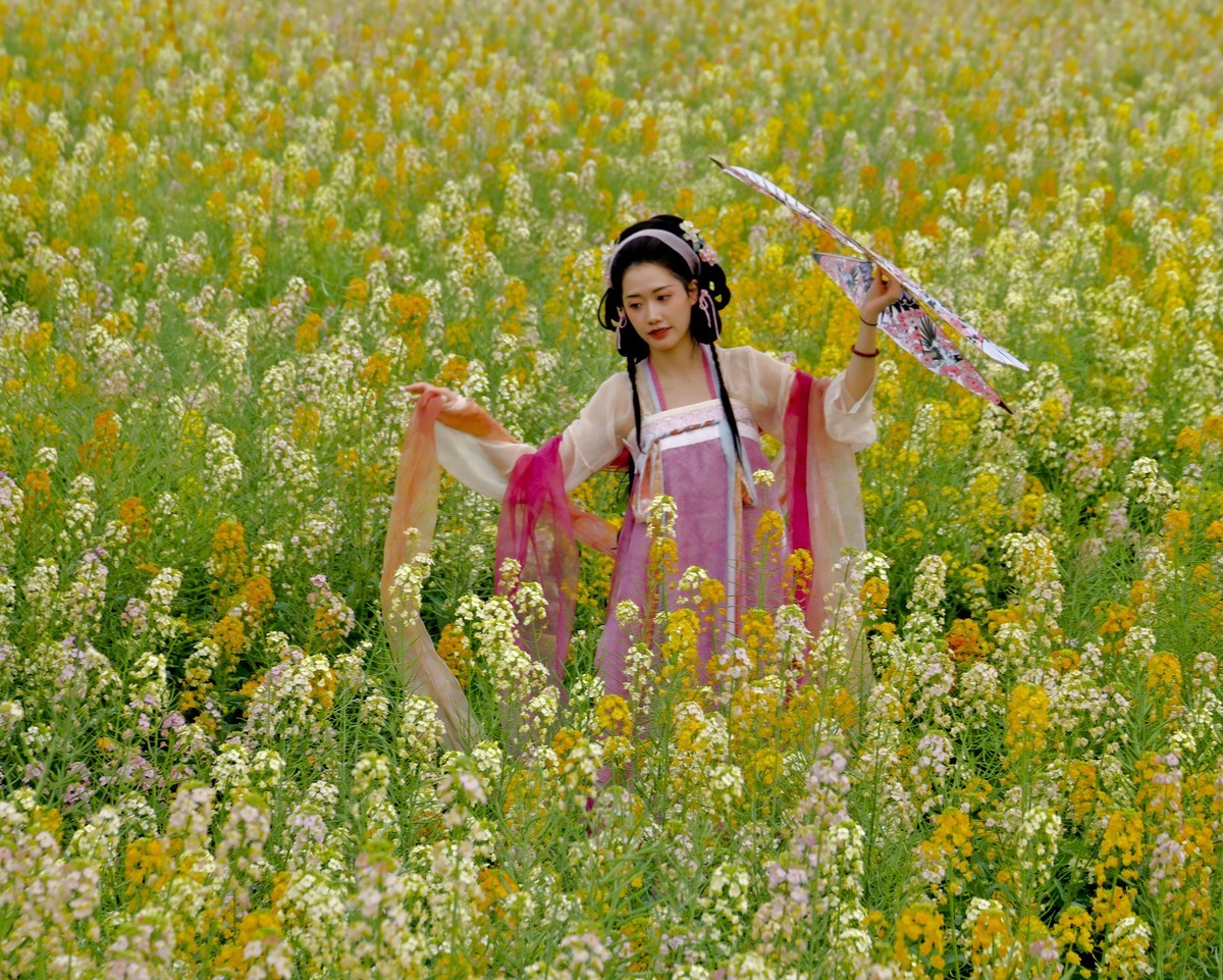 油菜花人像 （三）