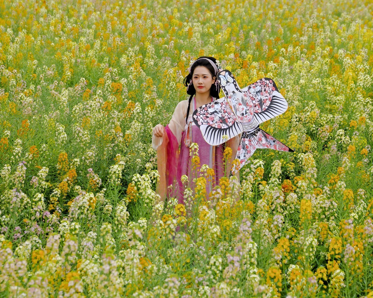 油菜花人像 （三）