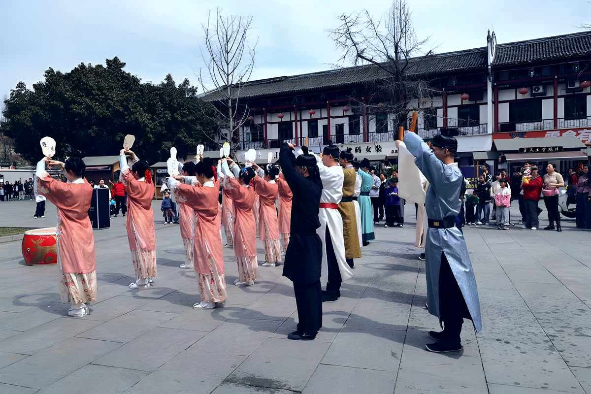 成都罨画池广场文艺表演（完）