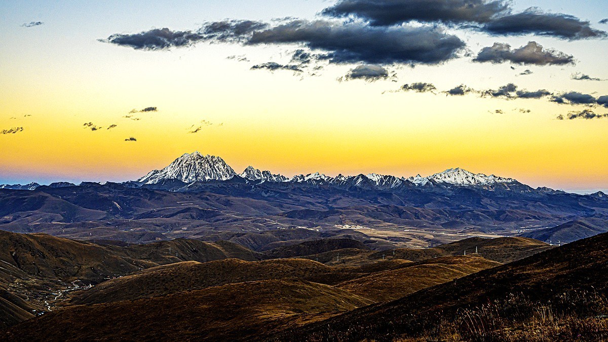 行走在318国道--新都桥段【8】