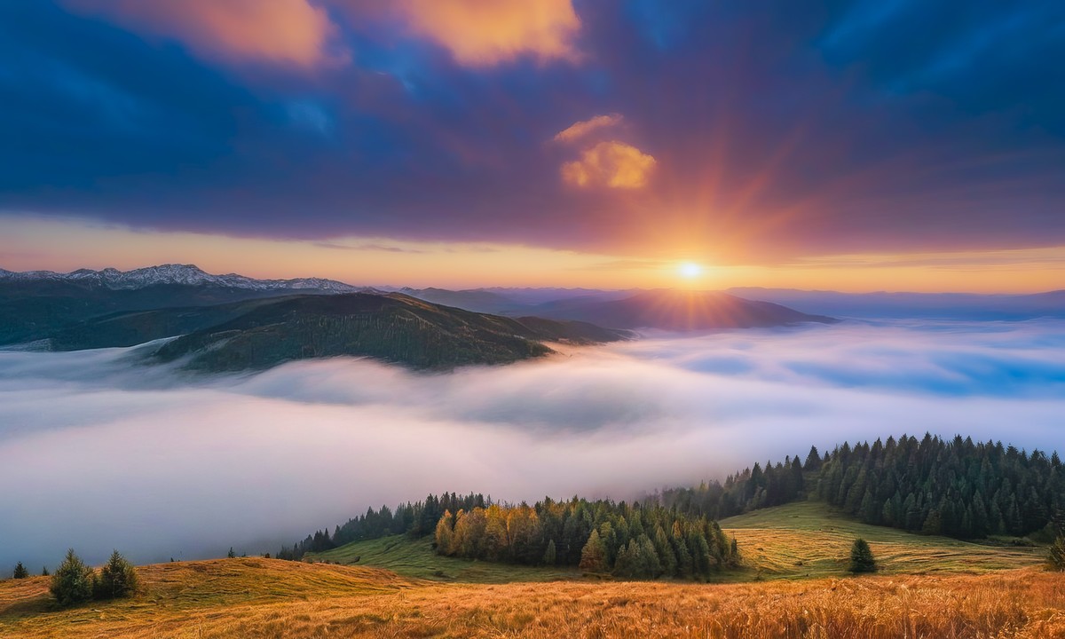 静谧的自然奇观