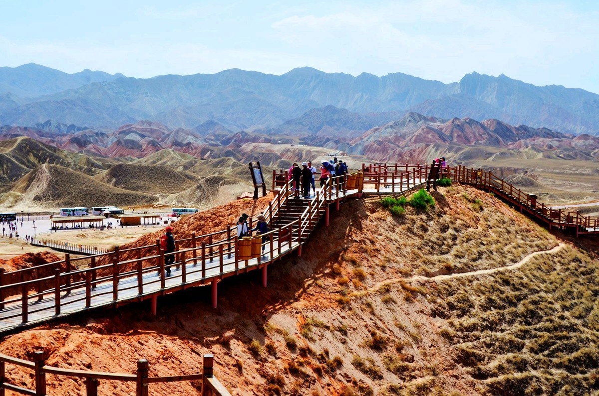 张掖七彩丹霞景区14
