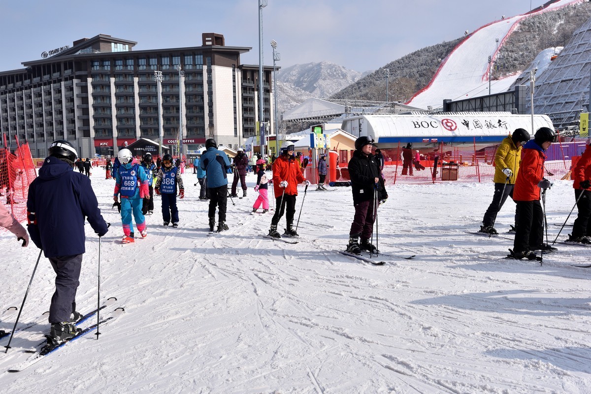 翠云山奥雪小镇---滑雪3/5