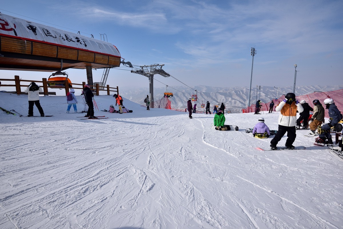 翠云山奥雪小镇---滑雪3/5