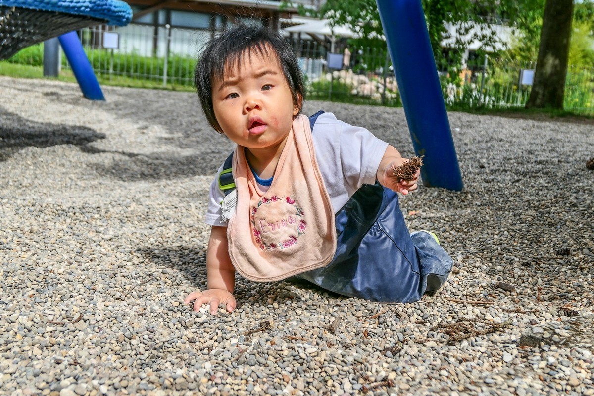 十一个月的小外孙女