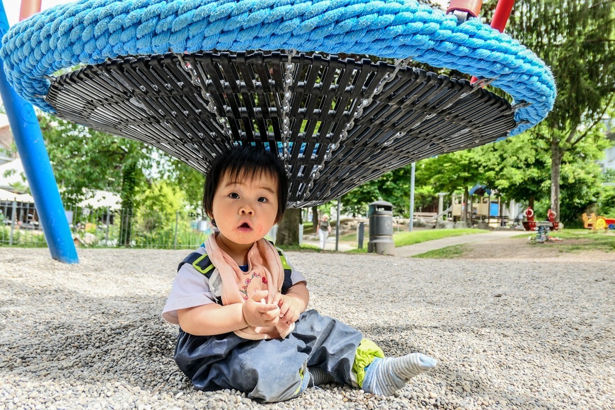 十一个月的小外孙女