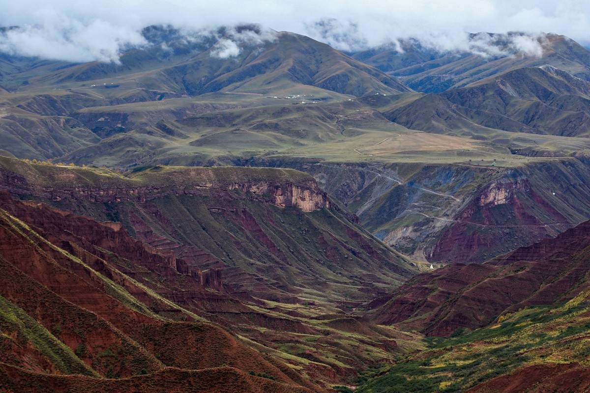 自驾路过青海同德拉加镇随拍！