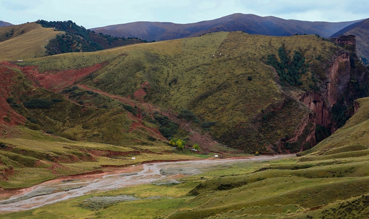 自驾路过青海同德拉加镇随拍！