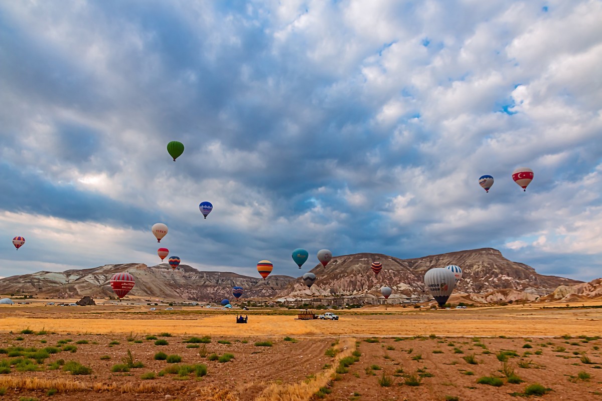 海外风情 ：土耳其 · 卡帕多奇亚 · 格雷梅 · 乘坐热气球