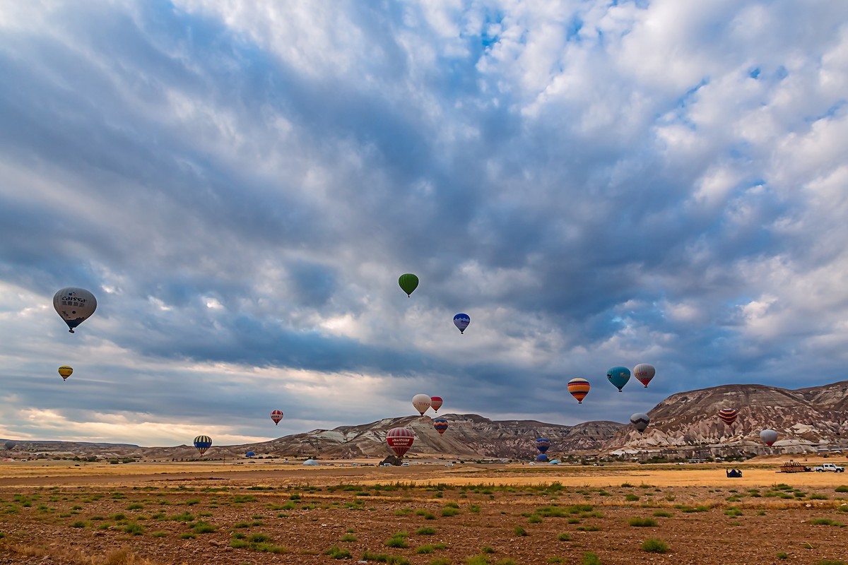 海外风情 ：土耳其 · 卡帕多奇亚 · 格雷梅 · 乘坐热气球