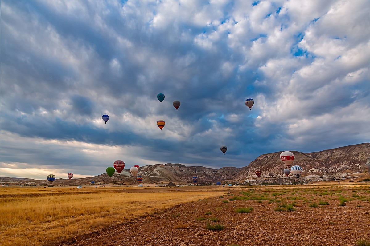 海外风情 ：土耳其 · 卡帕多奇亚 · 格雷梅 · 乘坐热气球