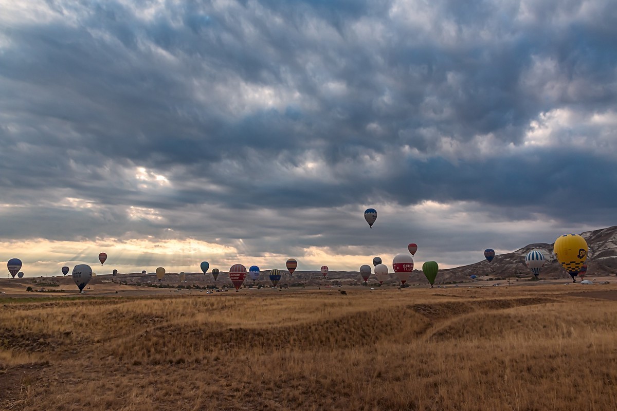 海外风情 ：土耳其 · 卡帕多奇亚 · 格雷梅 · 乘坐热气球