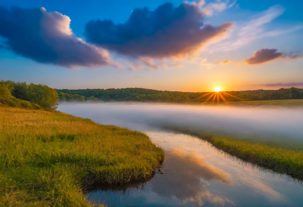 日出里的一抹温婉诗意