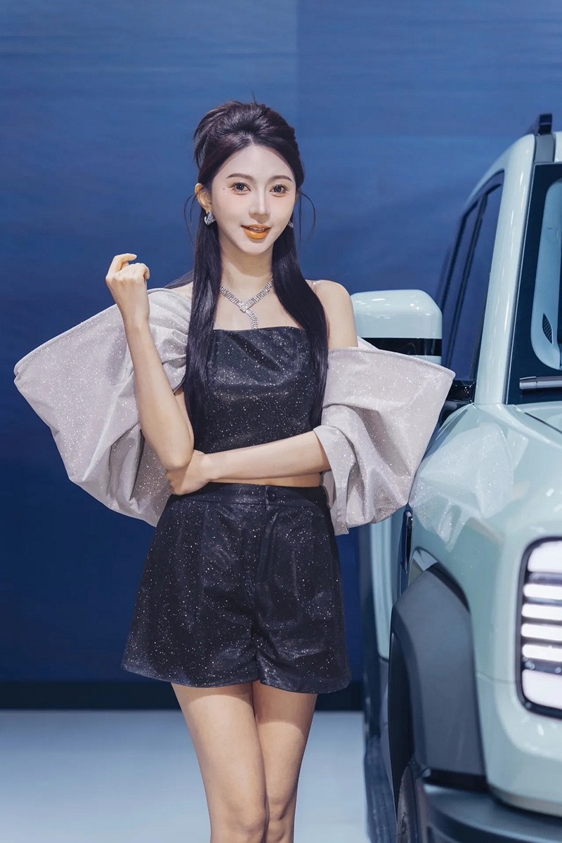 长沙车展--车模1