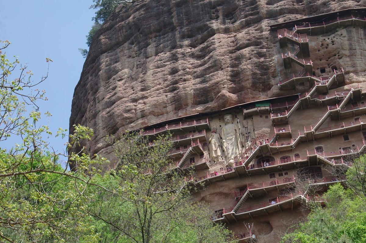 麦积山石窟游记