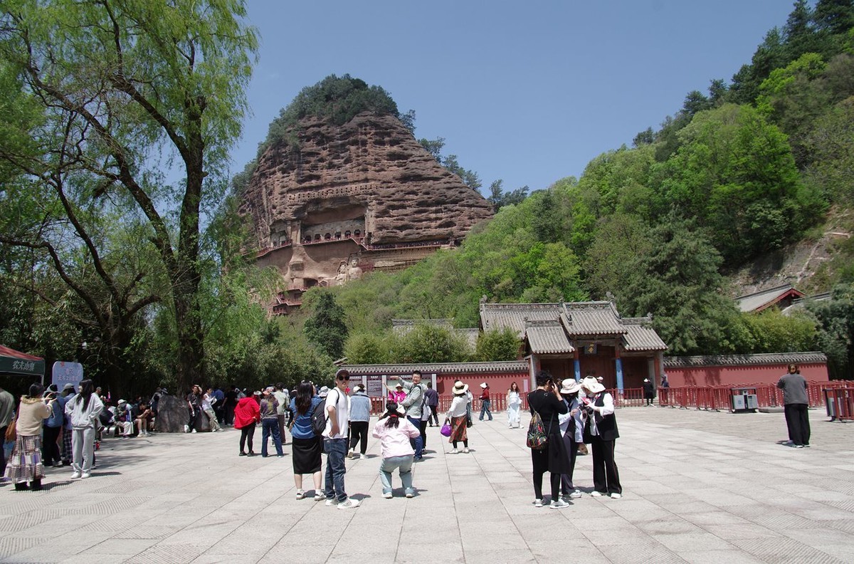 麦积山石窟游记