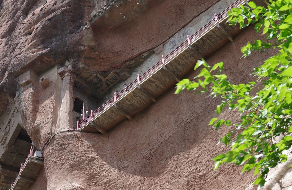 麦积山石窟游记