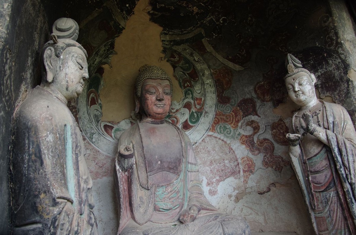 麦积山石窟游记