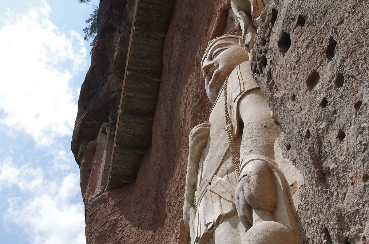 麦积山石窟游记