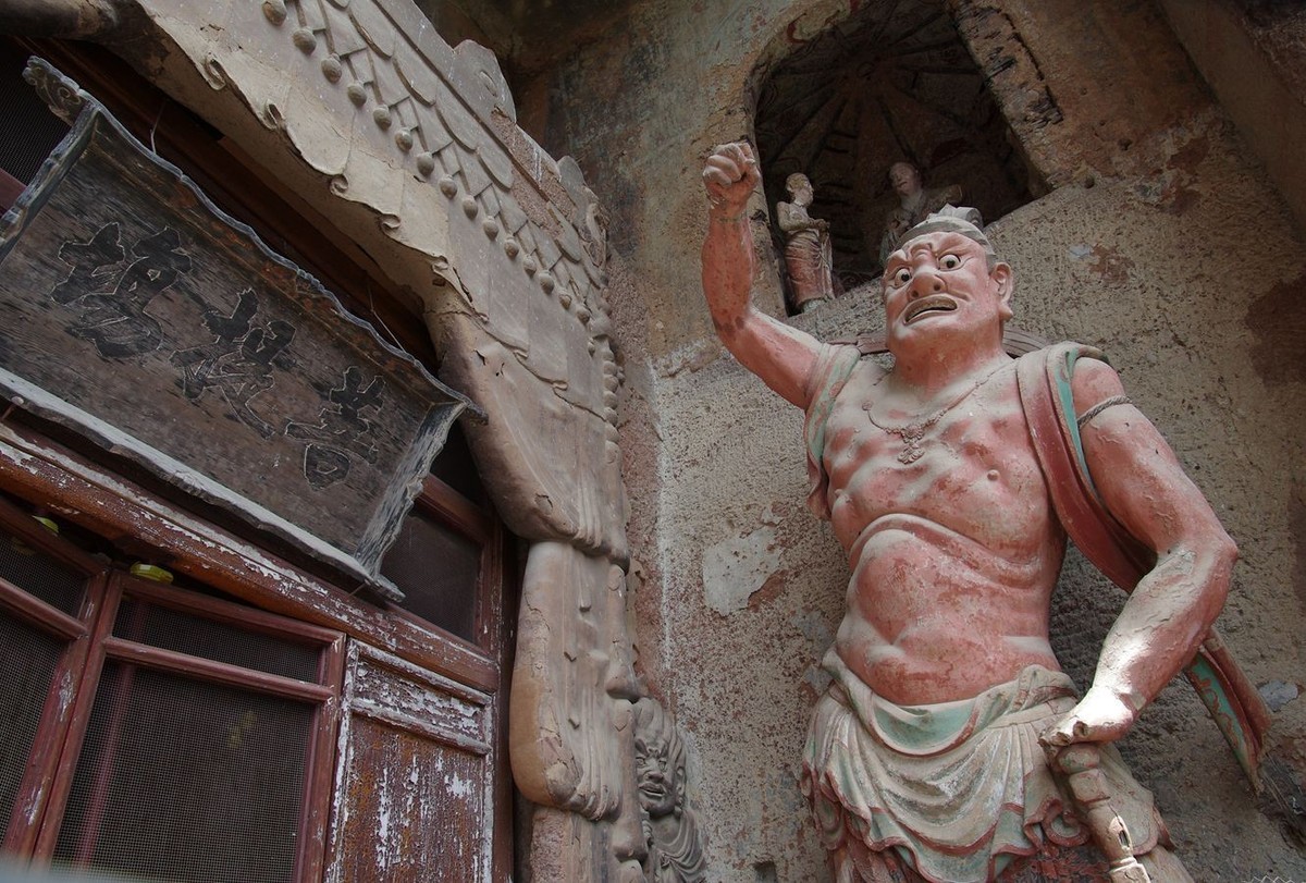 麦积山石窟游记