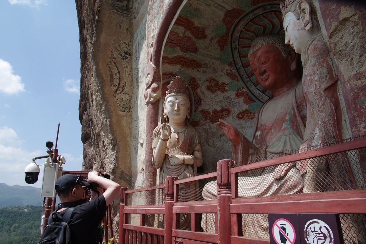 麦积山石窟游记