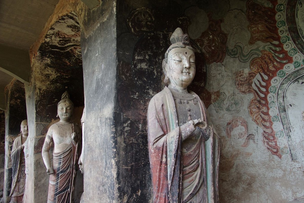 麦积山石窟游记