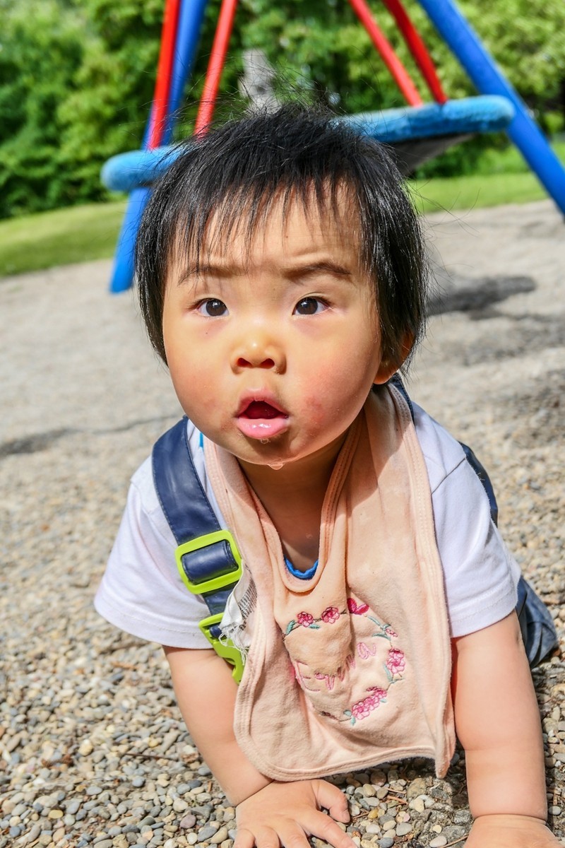 十一个月的小外孙女