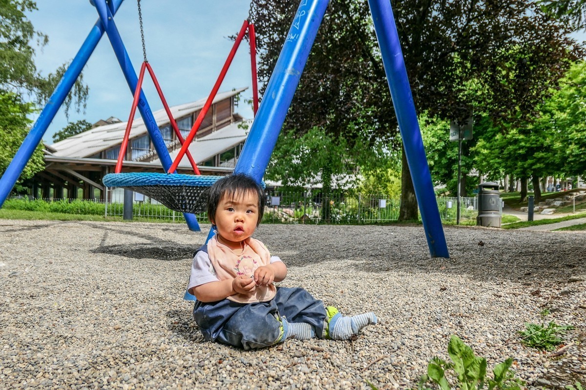 十一个月的小外孙女