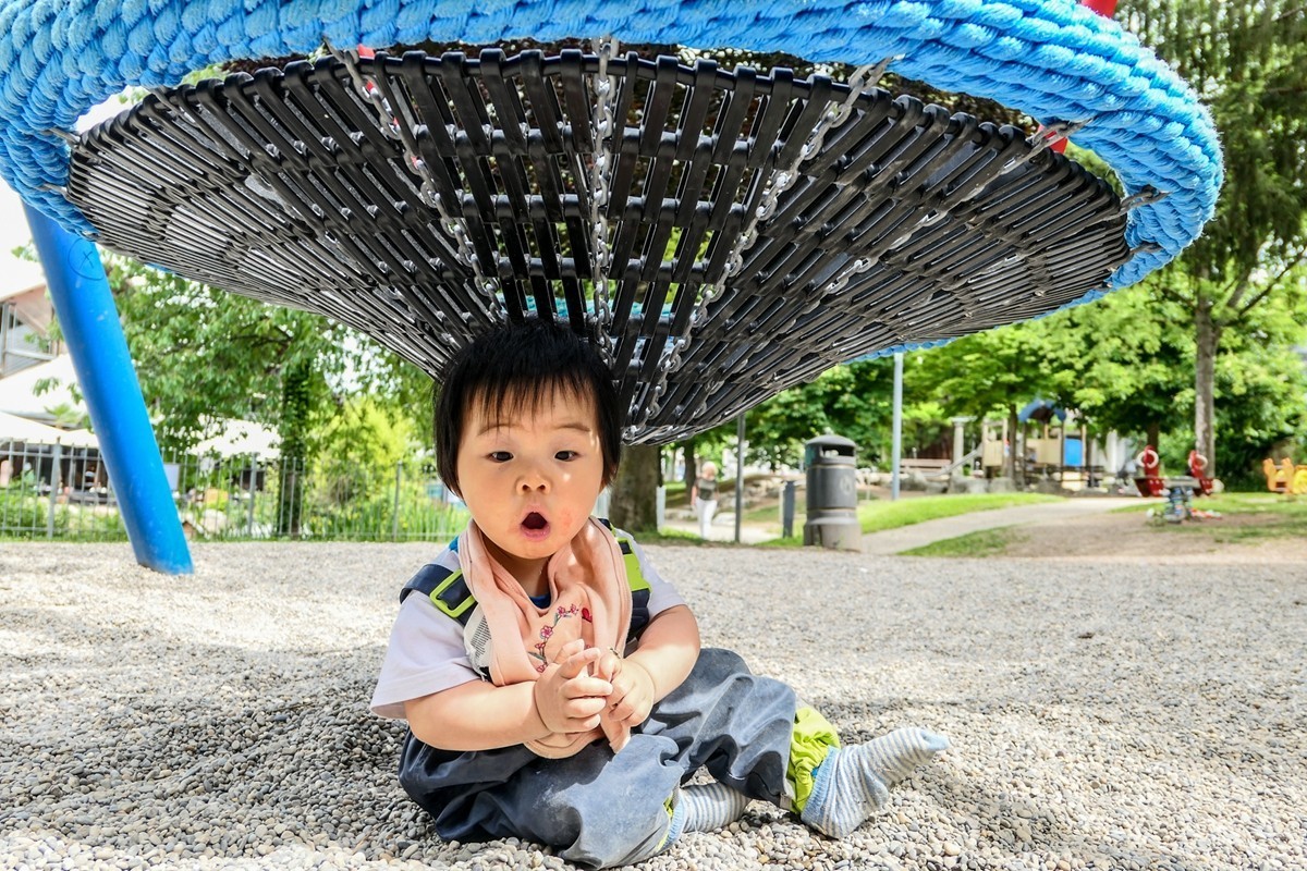 十一个月的小外孙女