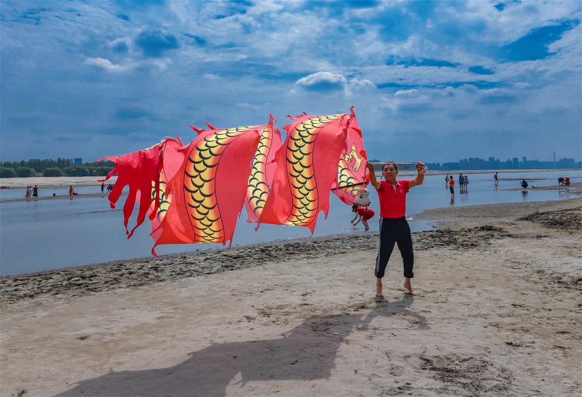 天兴洲滩涂一瞥