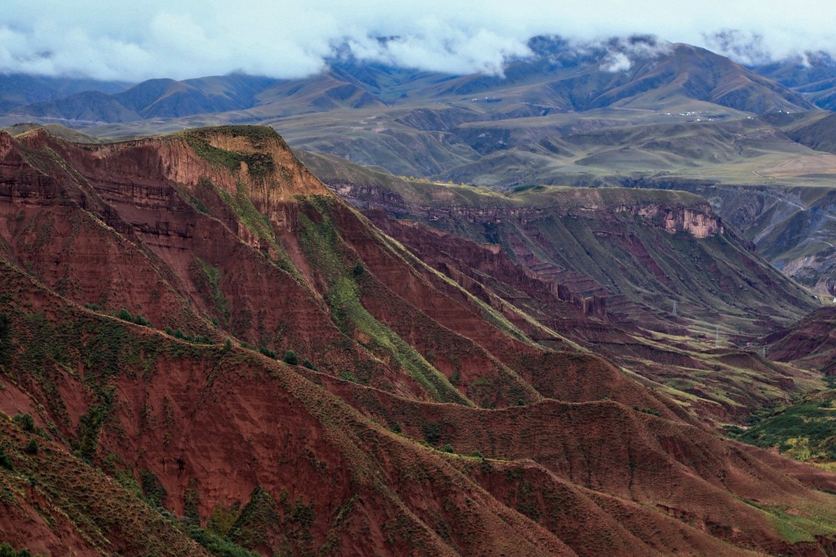自驾路过青海同德拉加镇随拍！