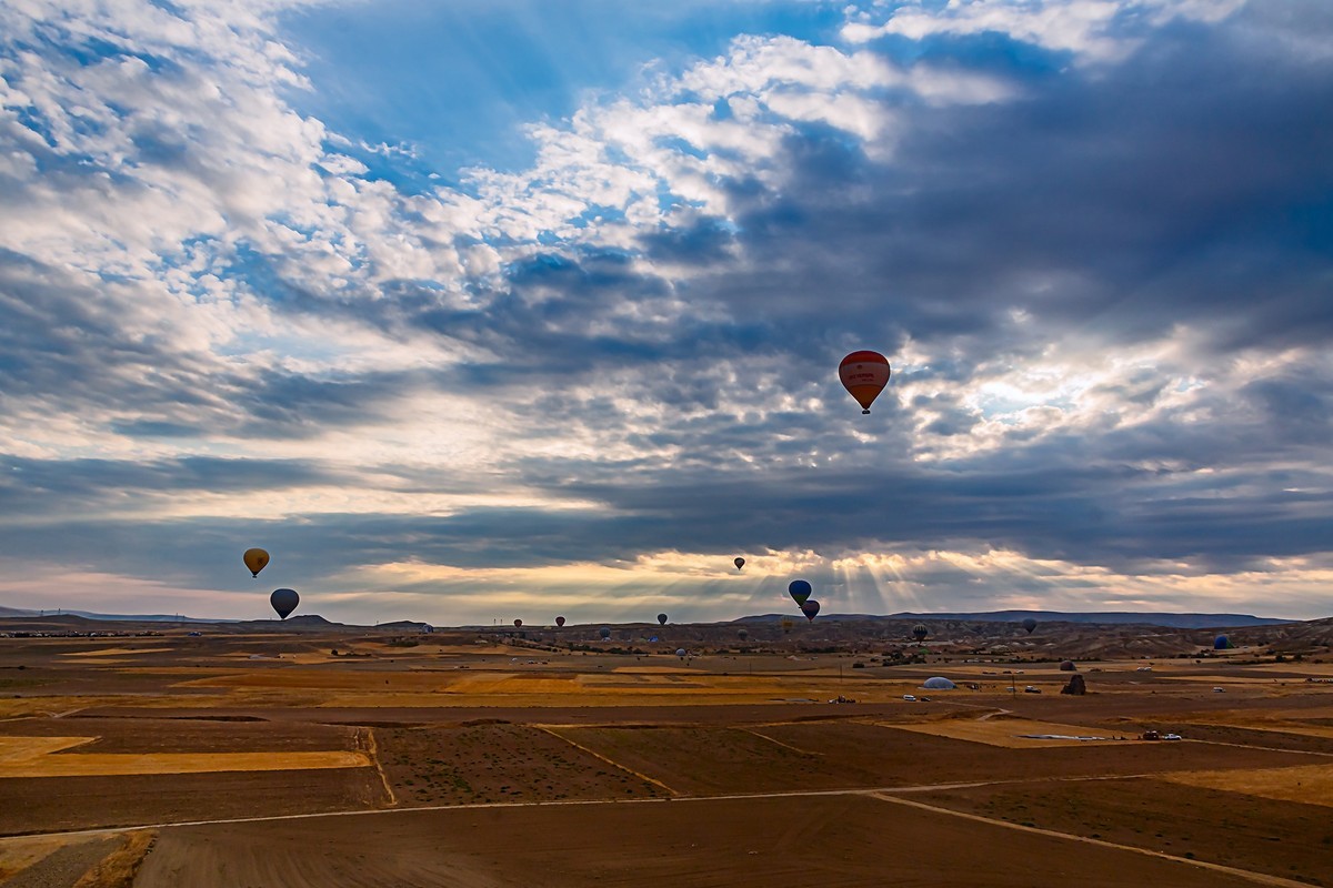 海外风情 ：土耳其 · 卡帕多奇亚 · 格雷梅 · 乘坐热气球