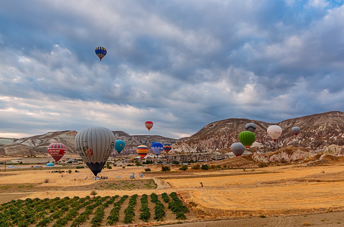 海外风情 ：土耳其 · 卡帕多奇亚 · 格雷梅 · 乘坐热气球