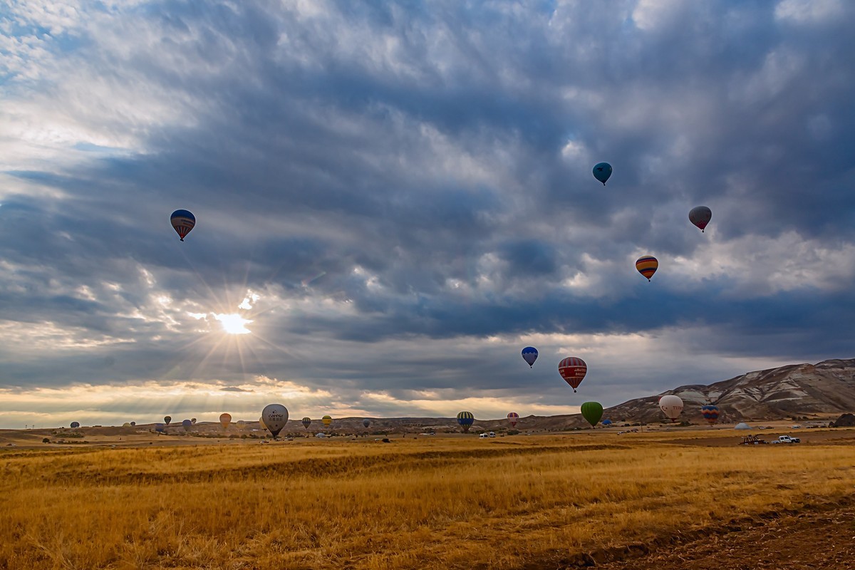 海外风情 ：土耳其 · 卡帕多奇亚 · 格雷梅 · 乘坐热气球