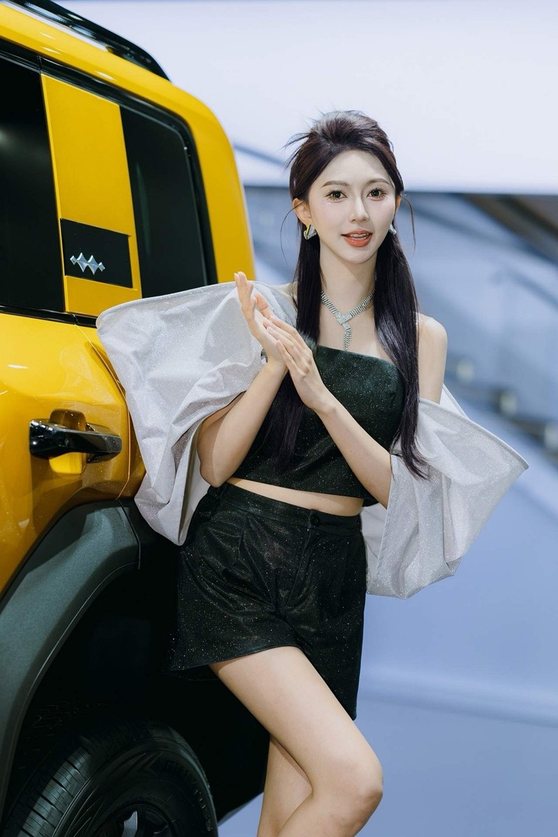 长沙车展--车模1