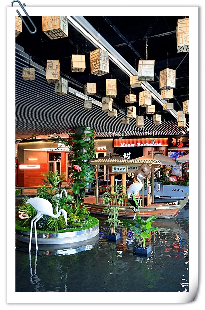 江南风情型商场装饰