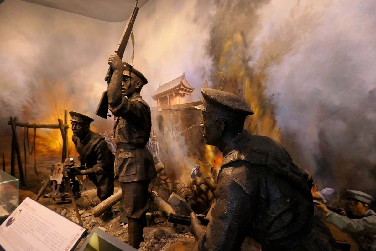 参观江夏革命烈士纪念馆【兼请假】