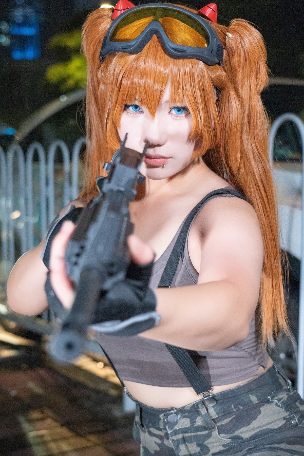 【迷彩牛仔明日香】-淋漓尽致的强悍